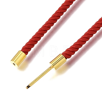 3MM Round Nylon Milan Cord Necklaces Making NJEW-H091-01G-22-1