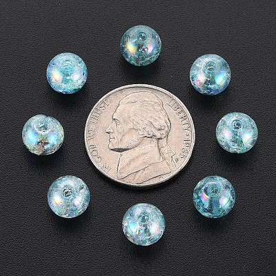 Transparent Crackle Acrylic Beads LS-MACR-S373-66-L03-1