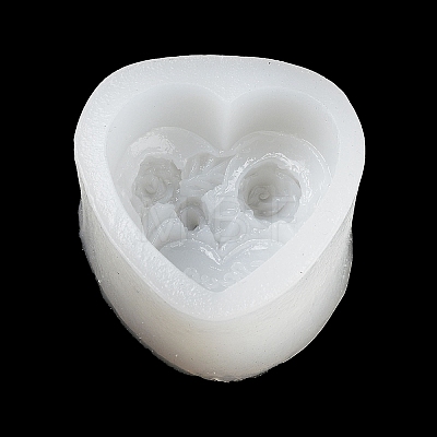 Valentine's Day Heart & Rose DIY Silicone Molds SIL-Z008-02D-1