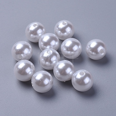 Imitated Pearl Acrylic Beads PACR-20D-1-1-1