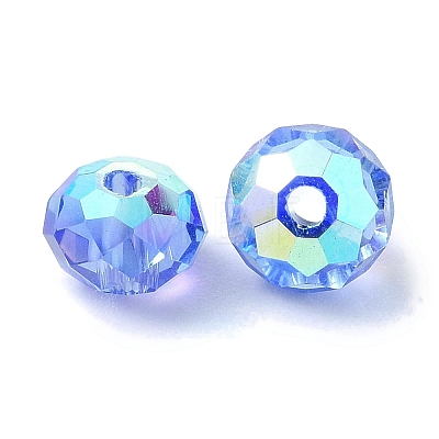 AB Color Plated Glass Beads EGLA-P059-03A-AB11-1