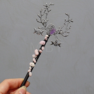 Natural Pink Opal Viking Dragon Wands PW-WGF7DBE-22-1