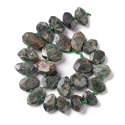 Natural Green Quartz Beads Strands G-F719-10-1
