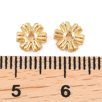 Brass Micro Pave Cubic Zirconia Beads KK-H538-20A-G-1