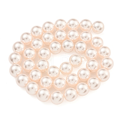 Glass Pearl Beads Strands HY-G002-01E-03-1