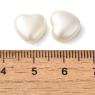 ABS Plastic Imitation Pearl Beads X-OACR-T018-10A-1