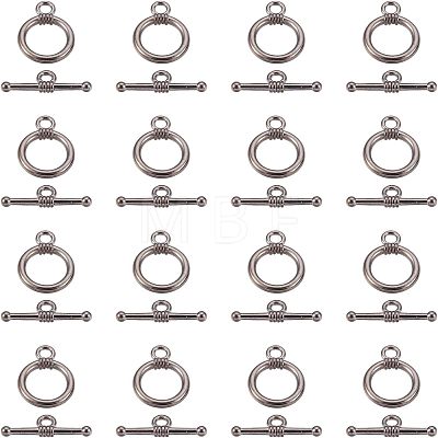 CCB Plastic Toggle Clasps CCB-FH0001-02B-1