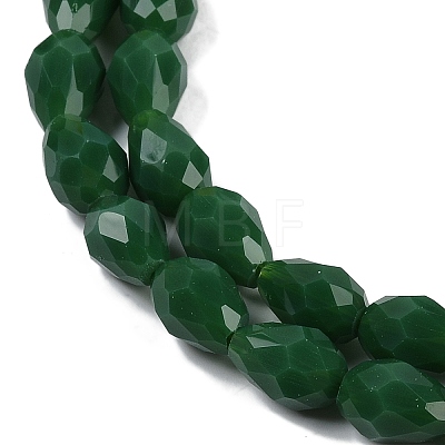 Opaque Solid Color Beads Strands EGLA-N013-P6mm-D04-1