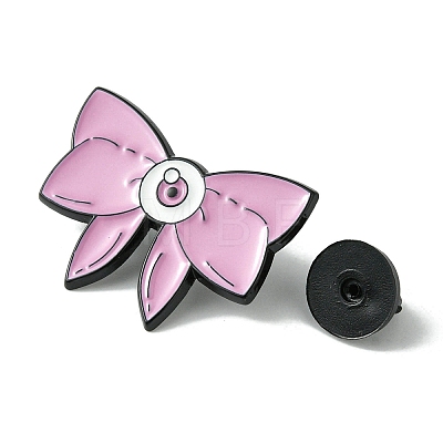 Black Alloy Brooches JEWB-O013-19A-1