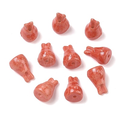Vintage Handmade Porcelain Beads PR-CBA4F13-B11-1