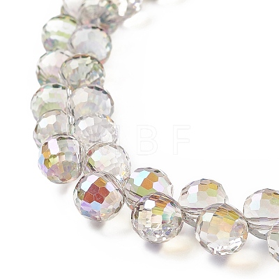 Transparent Glass Beads Strands GLAA-G096-01B-1