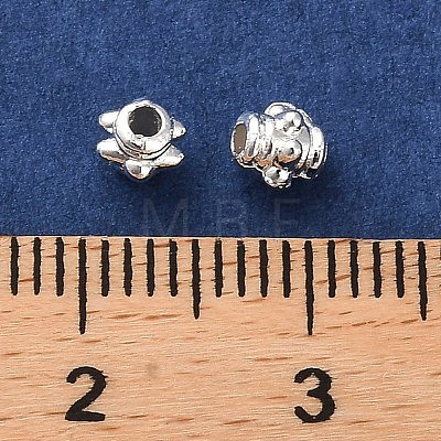 Long-Lasting Plated Alloy Beads PALLOY-A006-25S-1