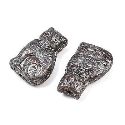Czech Pressed Glass Beads GLAA-I061-02D-1