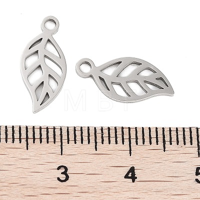 316 Stainless Steel Charms STAS-C096-10E-P-1