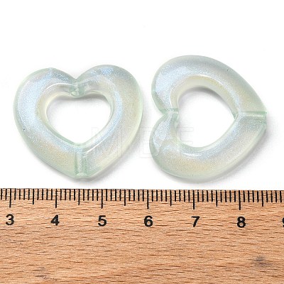 Luminous Transparent Acrylic Beads MACR-D024-19G-1