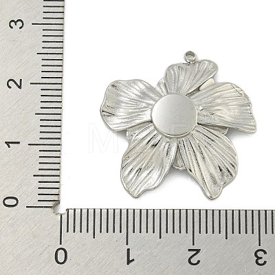 304 Stainless Steel Pendants STAS-L022-438P-01-1