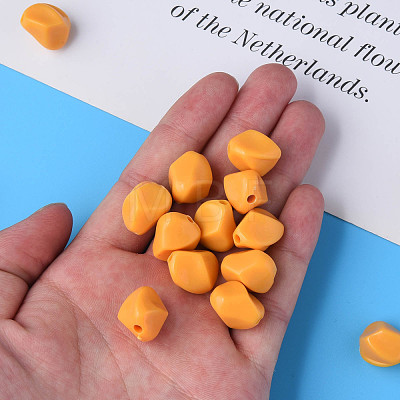 Opaque Acrylic Beads MACR-S373-140-A07-1