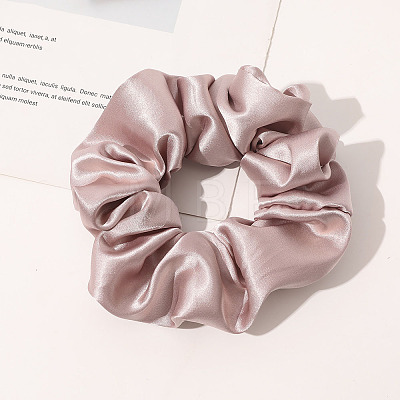 Satin Face Elastic Hair Accessories OHAR-PW0007-43F-1