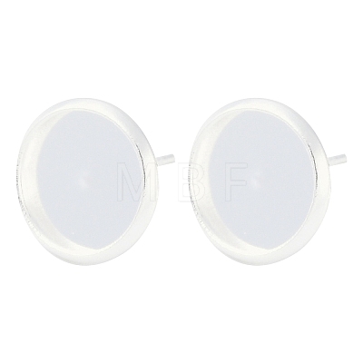304 Stainless Steel Stud Earring Settings STAS-H436-20C-G01-1