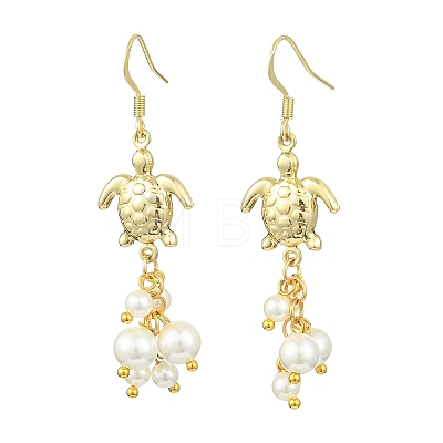 304 Stainless Steel Pendant Dangle Earrings EJEW-JE07232-01-1