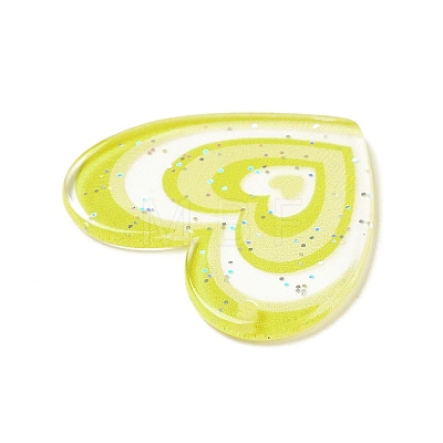 Transparent Plastic Pendants LS-KY-P014-01G-1