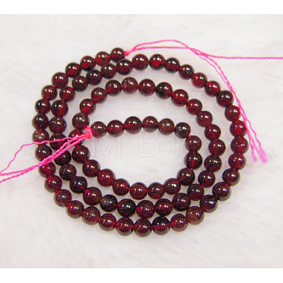 Natural Garnet Bead Strands X-Z0RR3011-1