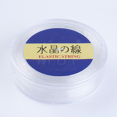 Japanese Round Elastic Crystal String EW-G007-02-0.8mm-1