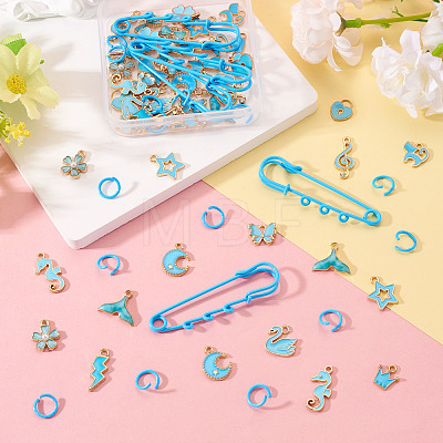 DIY Brooch Making Kits DIY-TA0014-89-1