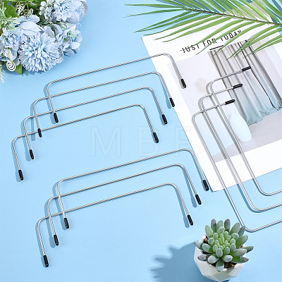 Galvanized Wire Handbag Purse Frame FIND-WH0816-245P-01-1