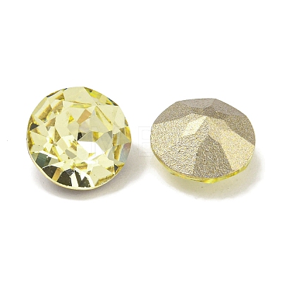 Glass Rhinestone Cabochons RGLA-L029-13A-213-1