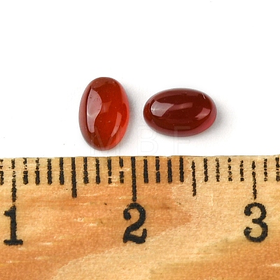 Natural Red Agate Cabochons G-A094-01A-02-1