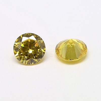 Cubic Zirconia Cabochons ZIRC-M002-3mm-003-1