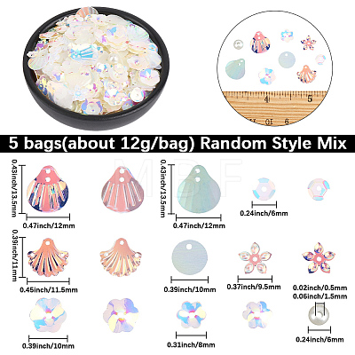 5Bags Ornament Accessories PVC-PA0001-02-1
