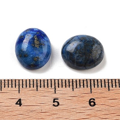 Natural Dyed Lapis Lazuli Cabochons G-G145-01A-30-1