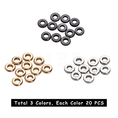 Unicraftale Vacuum Plating 304 Stainless Steel Beads STAS-UN0008-40-1