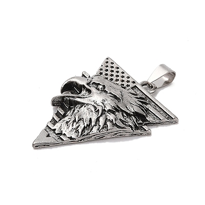 Tibetan Style Alloy Pendants X-FIND-B040-18AS-1