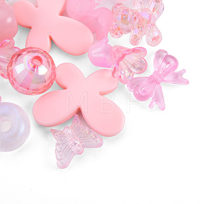 Opaque & Transparent Acrylic Beads MACR-T045-01C-1