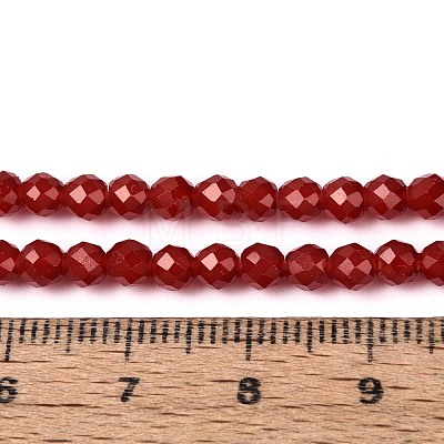 Imitation Jade Glass Beads Strands GLAA-T028-4mm-11A-1