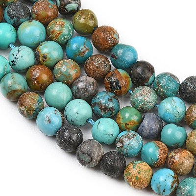 Natural Anhui Turquoise Beads Strands GG-CBA5BAE-C01-1