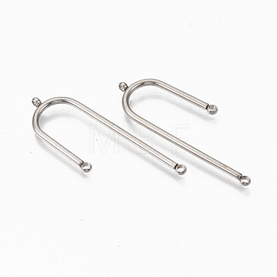 304 Stainless Steel Asymmetric Length Chandelier Component Links STAS-T050-029P-1