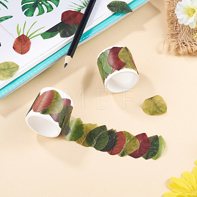 Autumn Leaf Paper Tape Stickers for Card Making DIY-TAC0032-23D-1