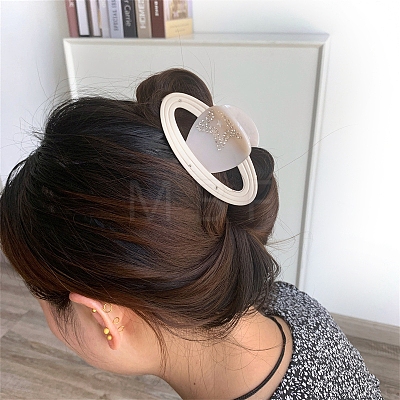 Cellulose Acetate(Resin) Claw Hair Clips PW-WGAFB4E-03-1