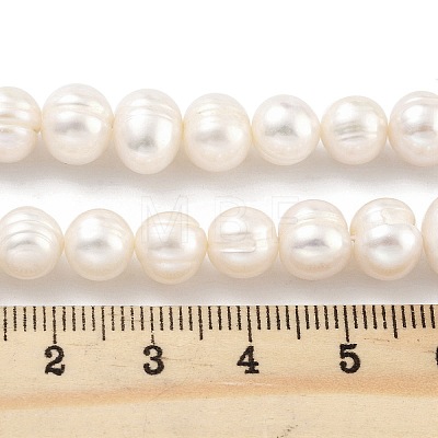 Natural Cultured Freshwater Pearl Beads Strands PEAR-C003-15E-1