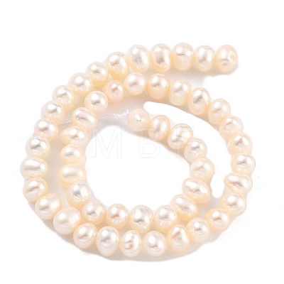 Natural Cultured Freshwater Pearl Beads Strands PEAR-C003-10F-1