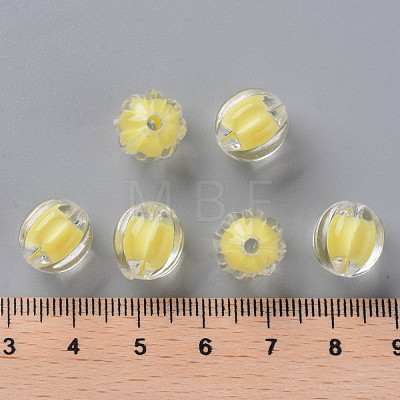 Transparent Acrylic Beads TACR-S152-07A-SS2105-1