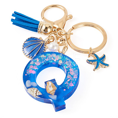 Star Resin & Shell Keychains KEYC-TAC00087-01Q-1