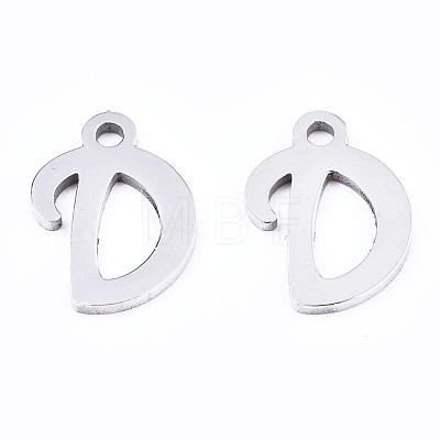 Non-Tarnish 201 Stainless Steel Charms STAS-T044-217P-D-1