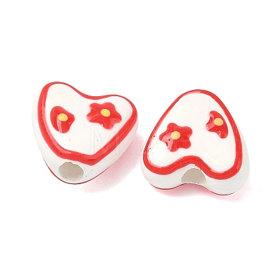 Handmade Porcelain Enamel Beads PORC-K011-02A-1