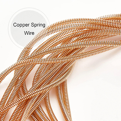 French Copper Wire Grimp Wire CWIR-WH0013-004G-1