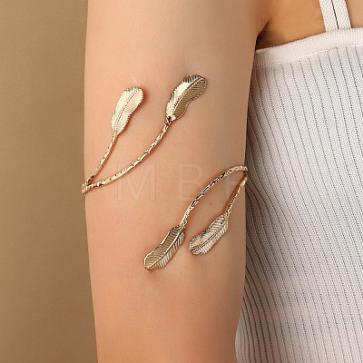 Alloy Arm Cuff Bangles WGA5578-04-1